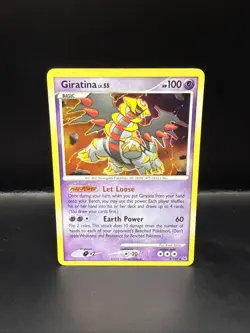 Pokemon Giratina lv.55 9/127 Holo Platinum Ultra Rare 2009 - Image 4