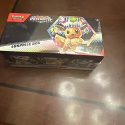 Pokemon TCG Scarlet and Violet Prismatic Evolutions Surprise Box Sealed New - Image 1