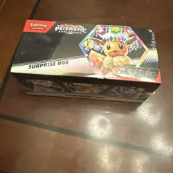 Pokemon TCG Scarlet and Violet Prismatic Evolutions Surprise Box Sealed New - Image 2