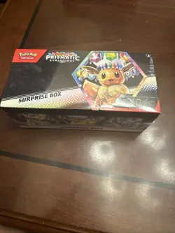 Pokemon TCG Scarlet and Violet Prismatic Evolutions Surprise Box Sealed New - Image 3