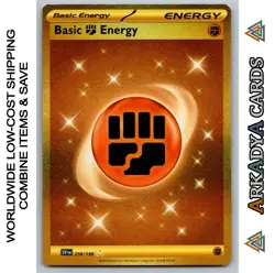 Basic Fighting Energy - 258/198 - S&V Base set - 2023 Pokemon - NM - Image 1