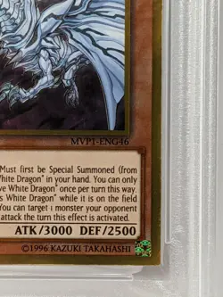YuGiOh 2017 Blue-Eyes Alternative White Dragon DSOD 1st Ed MVP1-ENG46 PSA 10 - Image 3