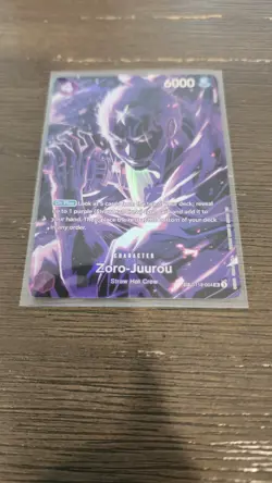 One Piece Card Game Zoro-Juurou ST18-004 Super Rare English Edition SP - Image 3