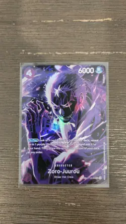 One Piece Card Game Zoro-Juurou ST18-004 Super Rare English Edition SP - Image 5