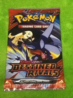 Pokemon Cards - Scarlet & Violet: Destined Rivals - BOOSTER PACK [10 Cards] -New - Image 1