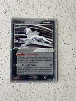Absol ex 92/108 EX Power Keepers Pokemon Card Holo Foil Rare LP - Image 1