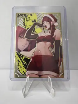 Makima - Chainsaw Man Goddess Story Waifu Sexy Metal Card - Image 1