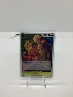 One Piece Card Game - Sanji OP03-102 Pillars of Strength Rare Holo - Image 1