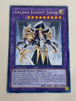Arcana Knight Joker Extra Triump King's Queen's Jack's Fusion Set NM Free Card - Image 2