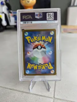 PSA 9 Fletchinder AR sv2D Clay Burst 073/071 Japanese Pokemon Card - Image 2