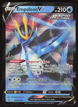Pokemon TCG SWSH: Sword & Shield Promo Cards #SWSH108 Empoleon V NM - Image 1