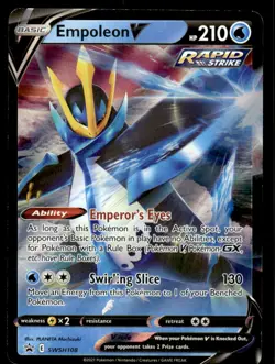 Pokemon TCG SWSH: Sword & Shield Promo Cards #SWSH108 Empoleon V MP - Image 1