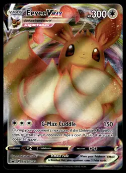 Pokemon TCG SWSH: Sword & Shield Promo Cards #SWSH087 Eevee VMAX NM - Image 1