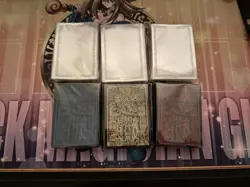 Yu-Gi-Oh! OCG Official Accessories-Sleeves, Deck Boxes & Center Field Cards RARE - Image 1