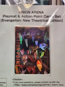 Union Arena Playmat & Action Point Card Set [Evangelion: New Theatrical Edition] - Image 2