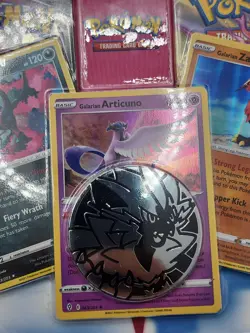 Pokemon TCG: Moltres, Articuno & Zapdos Cards with 2 Booster Packs & Coin - Image 3