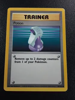 Pokemon Trainer Card Potion Base Set '94/102 Vintage 1999 Mint 10 - Image 1