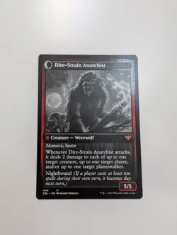 MTG - Volatile Arsonist/Dire-Strain Anarchist - Innistrad: Double Feature NM/M - Image 4