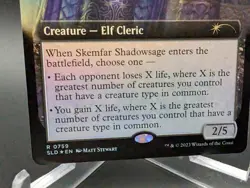Skemfar Shadowsage (Extended Art) Secret Lair Drop Foil - Image 2