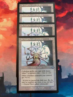 MTG Modern Horizons 3 It that Heralds the End Retro Frame x 4 - Image 1