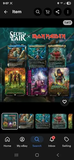 MTG Secret Lair x Iron Maiden: Eddie Unchained Non-Foil-Presale - Image 1