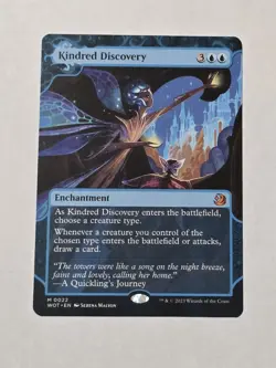 Kindred Discovery - WoE Enchanting Tales - Near Mint - MTG - Image 1