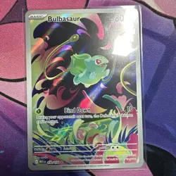 Bulbasaur 133/132 Mega Evolutions Illustration Rare Pokemon TCG NM - Image 1