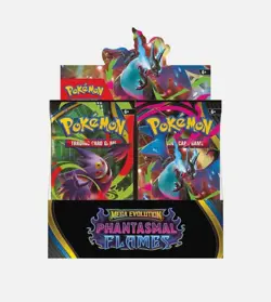 Pokemon Mega Evolution Phantasmal Flames Booster Display Box (36 Packs) PRESALE - Image 1