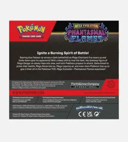 Pokemon Mega Evolution Phantasmal Flames Booster Display Box (36 Packs) PRESALE - Image 3