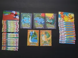 1999 Topps Pokemon the First Movie Lot x40 Black Logo E Lot LP/MP - Image 1