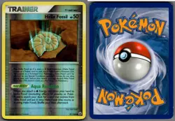 2008 Pokemon, D&P Majestic Dawn, #91/100 Helix Fossil HP 50, Reverse Holo Common - Image 1