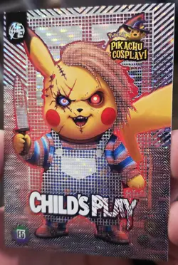 Pokemon Pikachu Cosplay! Childs Play Silver Foil - Image 1