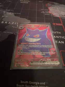 Pokemon TCG Gengar ex (Full Art) 193/162 Sv05: Temporal Forces Ultra Rare - Image 1