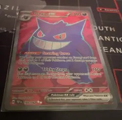 Pokemon TCG Gengar ex (Full Art) 193/162 Sv05: Temporal Forces Ultra Rare - Image 2