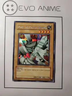 YuGiOh! ALPHA THE MAGNET WARRIOR DOR-001 SECRET RARE MINT CONDITION! - Image 1