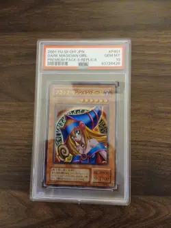 2001 Yu-Gi-Oh Dark Magician Girl PSA 10 JPN - Image 1