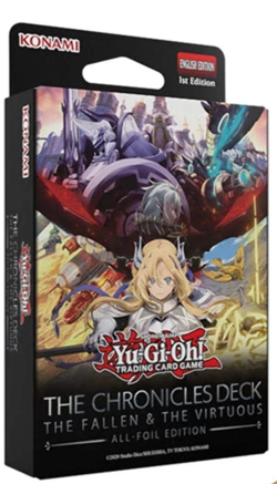 YUGIOH THE CHRONICLES DECK THE FALLEN & THE VIRTUOUS English Version Sealed - Image 1
