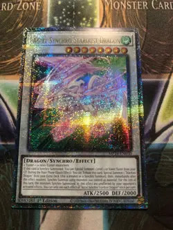 *** ACCEL SYNCHRO STARDUST *** QUARTER CENTURY SECRET RARE MP24-EN030 YUGIOH! - Image 1