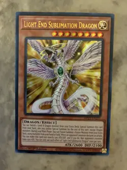 Yugioh! TCG - Light End Sublimation Dragon - Ultra Rare - MP25-EN211 - Image 1