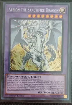 Albion The Sanctifire Dragon | MP24-EN082 | Prismatic Secret Rare | NM | YuGiOh! - Image 1