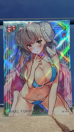 GODDESS STORY SENPAI HAVEN 5 SP-001 HMS FORMIDABLE AZUR LANE ANIME WAIFU CARD - Image 1