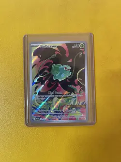 Pokemon Card TCG Bulbasaur 133/132 Mega Evolution Stamped Promo NM - Image 1