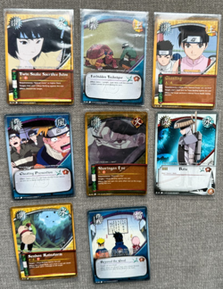 Rare Naruto Sharingan Eye + Gold Cheating Cards + 6 cards Bargain - Image 1