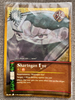 Rare Naruto Sharingan Eye + Gold Cheating Cards + 6 cards Bargain - Image 2