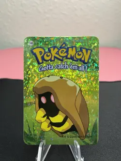 Kabuto #140 - Vintage Vending Machine Prism Sticker 2000 - Pokemon Card - Image 1