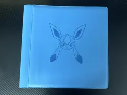 Pokemon Glaceon Eevee GX Advanced theme 480 Slots Card Sealed Binder Sleeve J70 - Image 2