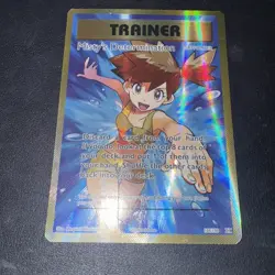 Pokemon Evolutions XY Misty's Determination Full Art Trainer Card 108/108 - Image 1