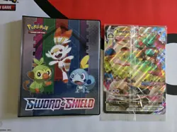 Card & Binder Gamestop Pokemon Sword Shield Snorlax VMAX Oversized Jumbo MIBag - Image 1