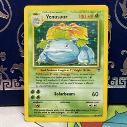 Venusaur 18/110 Legendary Collection Pokemon Card Holo Rare - Image 1
