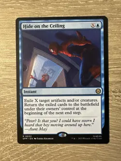 Magic - Spider Man - Hide on the Ceiling - Rare - 0032 - Image 1